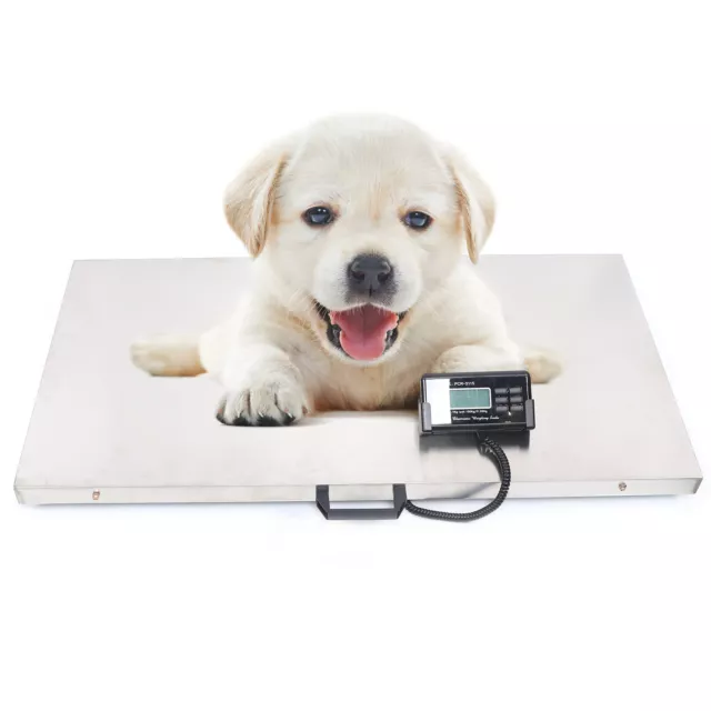 Scala digitale cane animale domestico scala di peso bestiame scala veterinaria 300 kg / 660 libbre