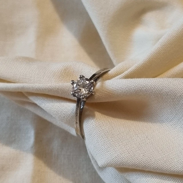 Bague Ancienne Argent Massif 925 - Taille 57 Poids 3 Gr - Vintage