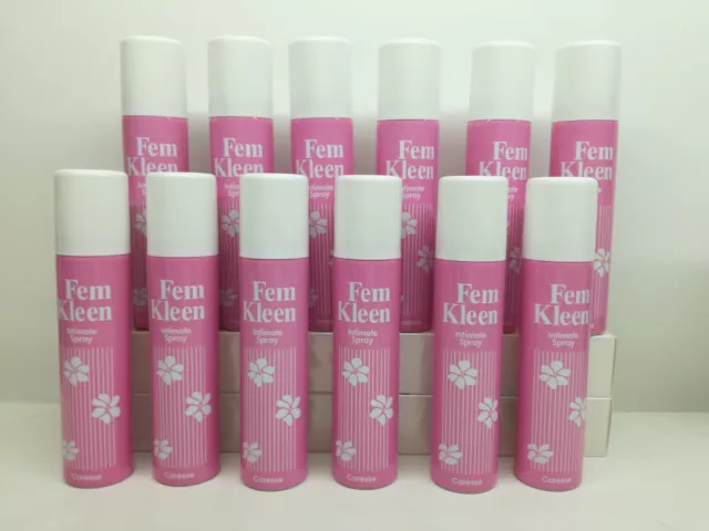 FEM KLEEN Desodorante Íntimo Caresse 100ML Spray - 12 Piezas