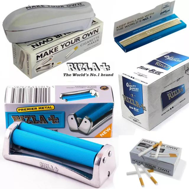 Rizla King Size Rolling Machine Cigarette Tobacco Filter Tubes Making Maker