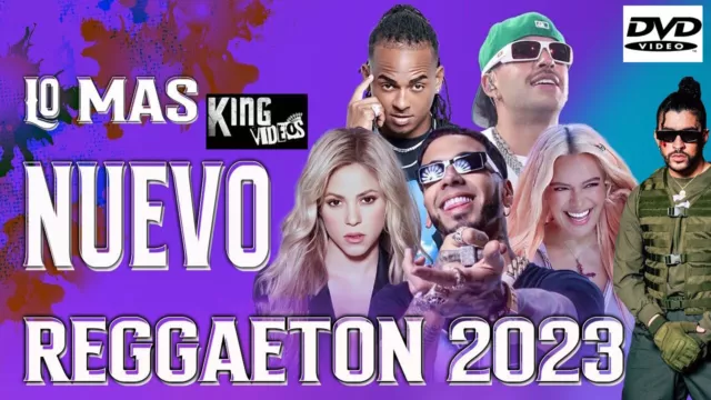 DEC 2023 REGGAETON 72 Music Videos 2 DVDS FT UN PREVIEW Pacto Remix LALA Monaco