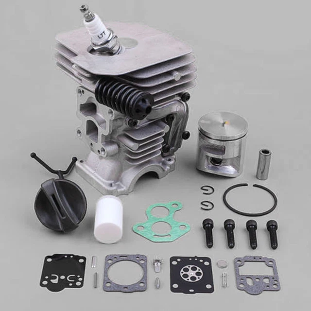 P SeekPro Kit de Piston de Cylindre pour Husqvarna 120 125 582 63 00-02