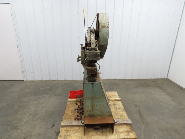 Webb Springfield 2B Iron Worker 2-1/2 Angle Shear 3/4" Rod 12 Ton 1Ph 115/230V