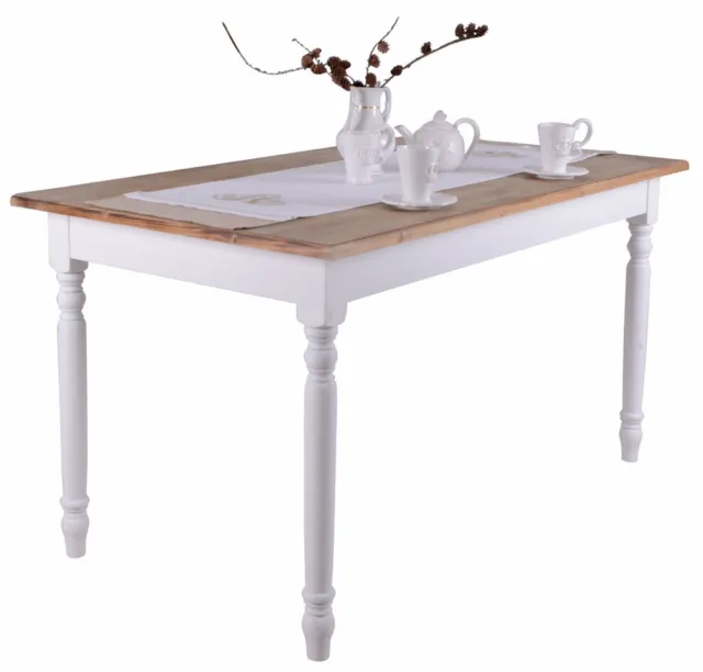 Mesa de comedor mesa en mal estado mesa de comedor blanca mesa de cocina mesa de salón casa de campo