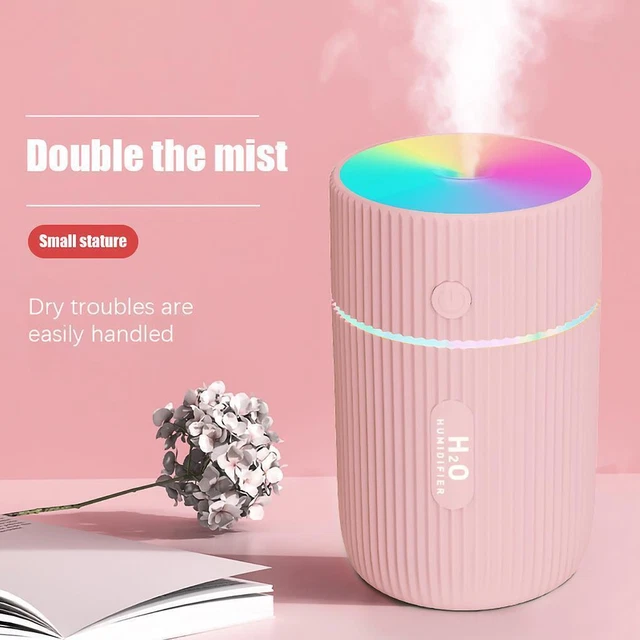 Aroma Humidifier Essential Oil Diffuser Grain Ultrasonic Air LED Aromatherapy US