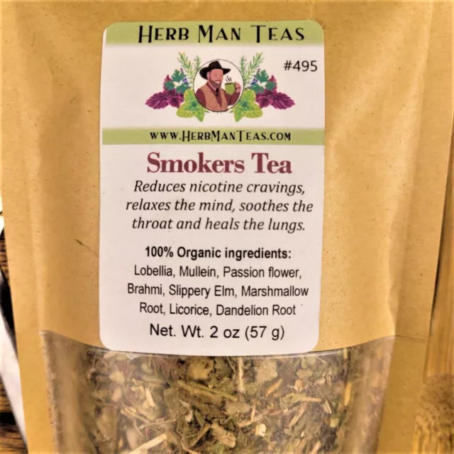 SM0KERS DETOX TEA -Reduces nicotine cravings, detoxes the liver used clinically