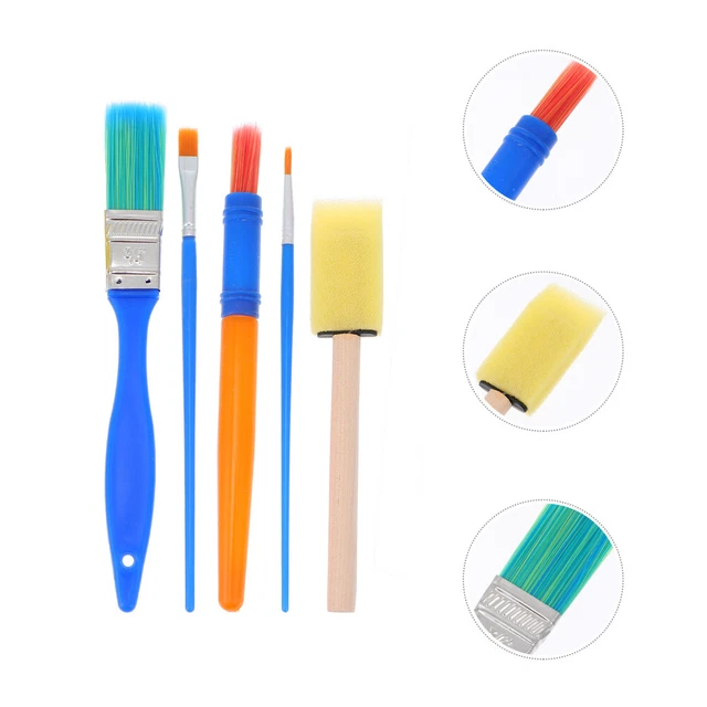 10 PCS Pennello Penna Agenda Per Diario Spugne Per Dipingere