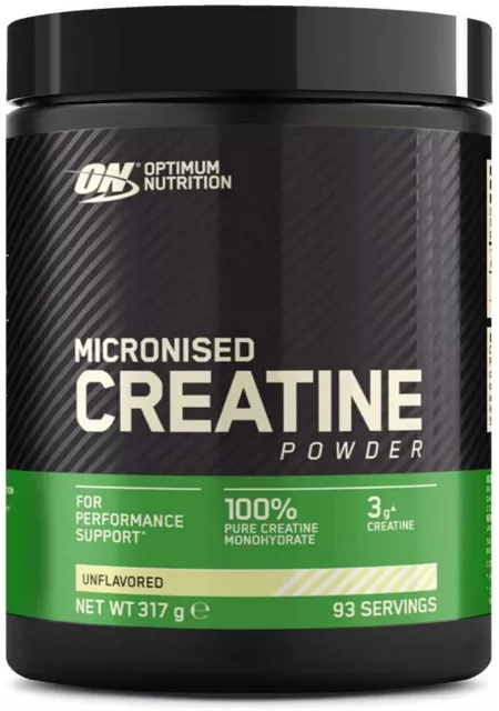 Optimum Nutrition ON 100% Pure Creatine Monohydrate Powder 317g