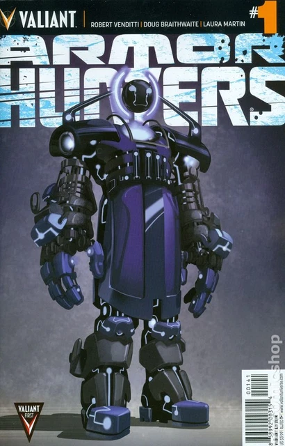 Armor Hunters 1B Crain 1:10 Variant VF 2014 Stock Image