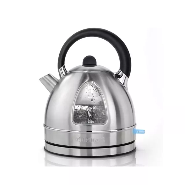 Cuisinart CTK17U 3000W 1.7L Traditional Cordless Electric Kettle Stainless Steel