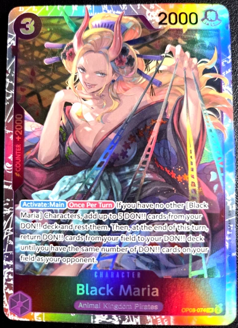 black maria one piece card game One Piece Card Game - Black Maria(C) main image 0