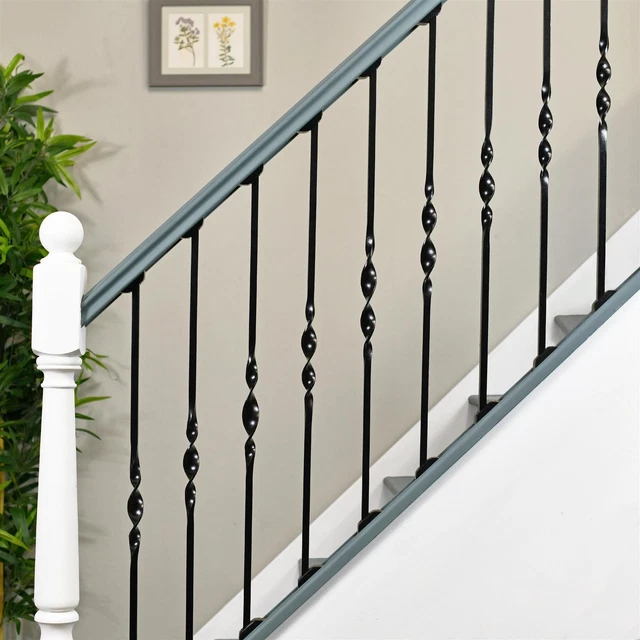 Husillo de escalera de lujo ""Acadia"" simple de giro audaz