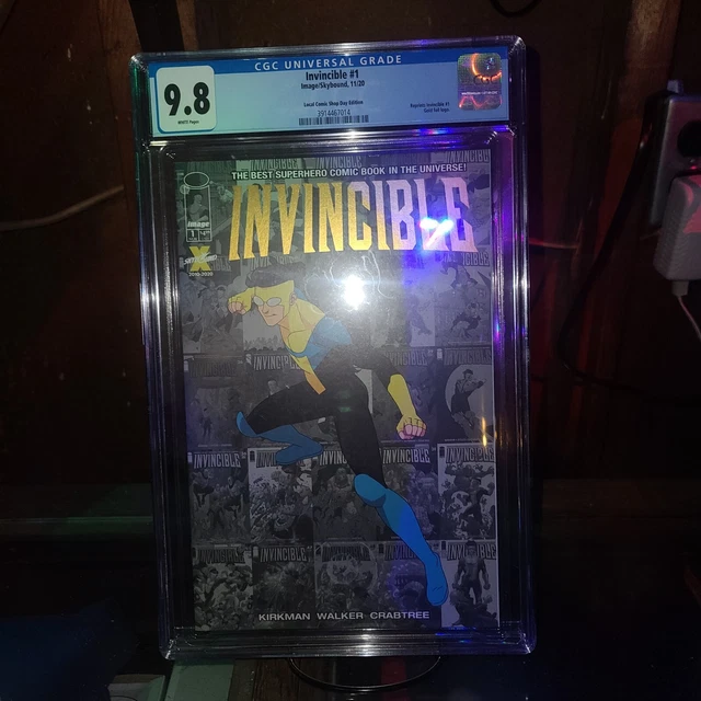 Invincible #1  CGC 9.8
