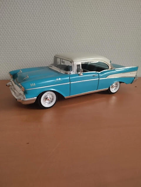 ERTL AMERICAN MUSCLE 1/18 1957 Chevrolet Bel Air Convertible 1992 EUR
