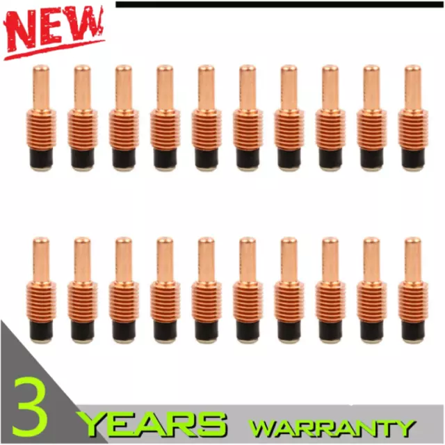 20Pcs 220842 Plasma Cutter Electrodes Fit for Hypertherm Powermax 45XP/65/85/105