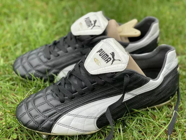 Drivkraft Nedgang Eventyrer PUMA KING SL SG Football Boots Pittards Rare Size 7 UK $148.35 - PicClick