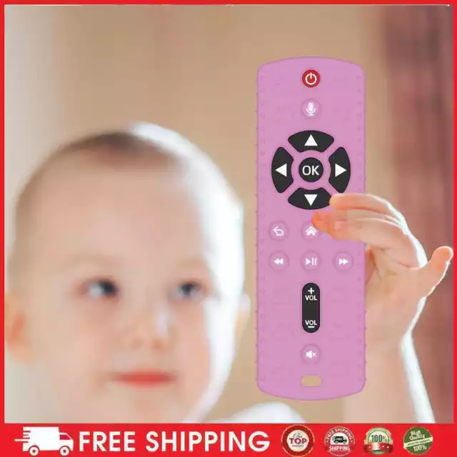 Silicone Baby Teething Toys Remote Control Shape Infant Toys for Teething Relief