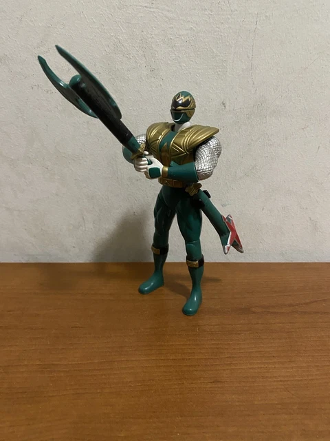 Power Rangers Ninja Storm Green Samurai Ninja Battle Ranger Figure Bandai 2003