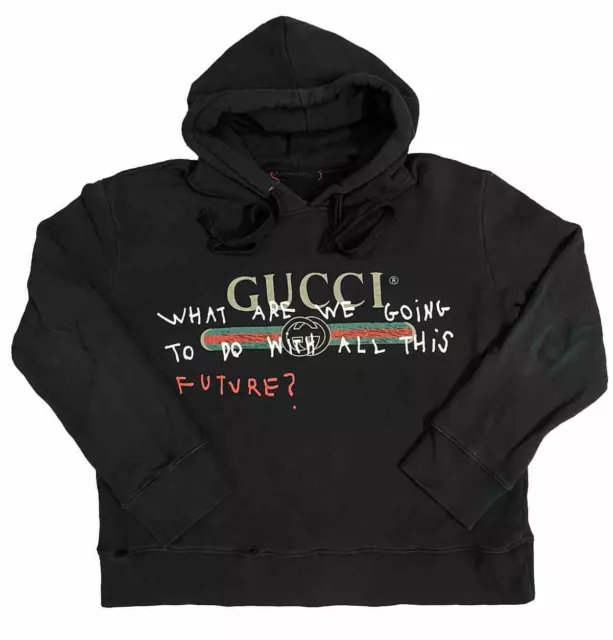 100 AUTHENTIC GUCCI Coco Capitan Hoodie Size M Fits Small Medium 380.00 PicClick UK