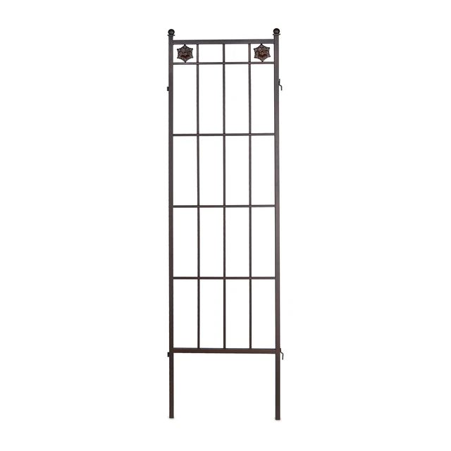 Rankgitter Metall Rankhilfe Garten Rosenspalier Rankspalier Rosengitter 2er Set 9