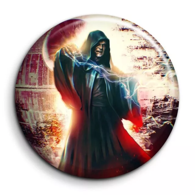 Palpatine Badge 38mm Button Pin