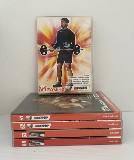 レズミルズ【BODYPUMP60】CD DVD（LES MILLS BODY Step 63-67