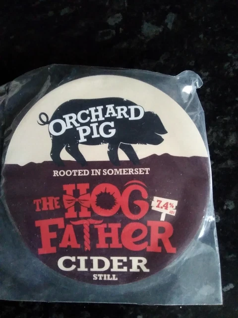 ORCHARD PIG Somerset cider The hog father 7.4abv New Freepost UK. £4.65 ...