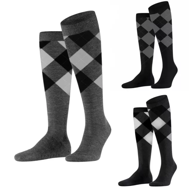 Pack 12 Chaussettes Homme Modèle Haut Genou Taille 40-46 de Fantaisie Losanges