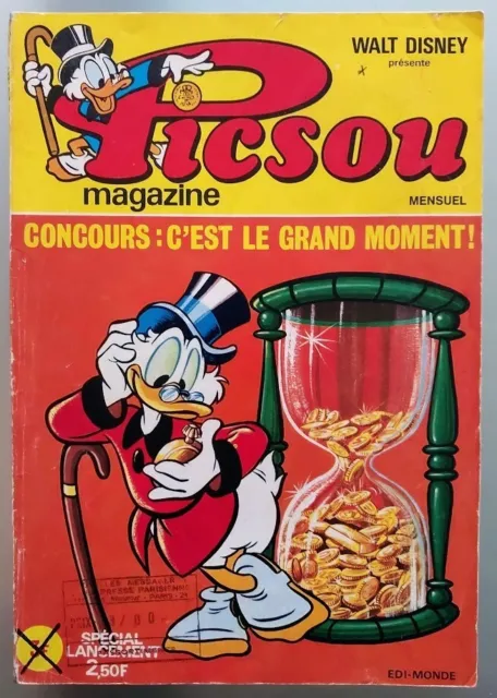 Picsou Magazine 4  Edi-Monde  1972