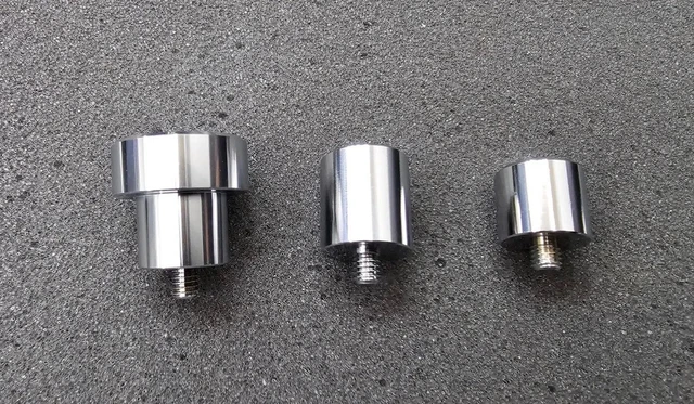 SET OF 3 Auxiliary Sub Counterweights. Technics Sl1200, Sl1210 £47.53 ...