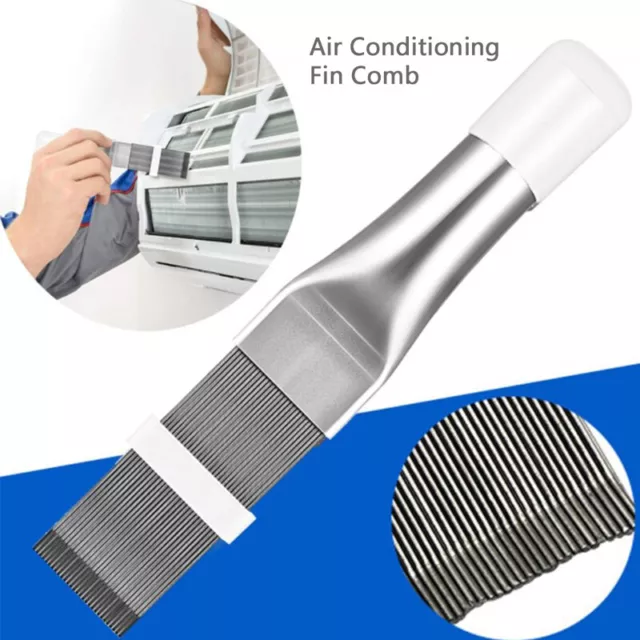 Anself 4pcs Air Conditioner Condenser Fin Cleaning Brush and Comb