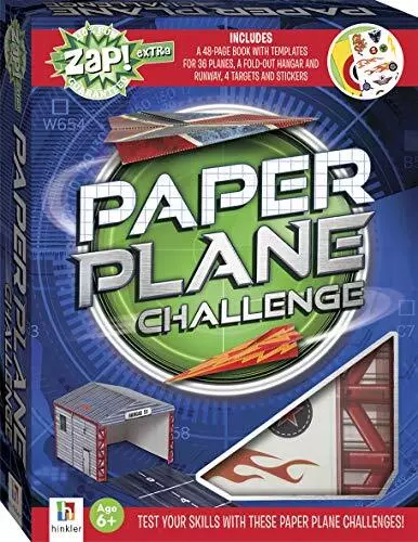 Zap! Extra Complete Paper Plane Challenge Book The Cheap Fast Free Post