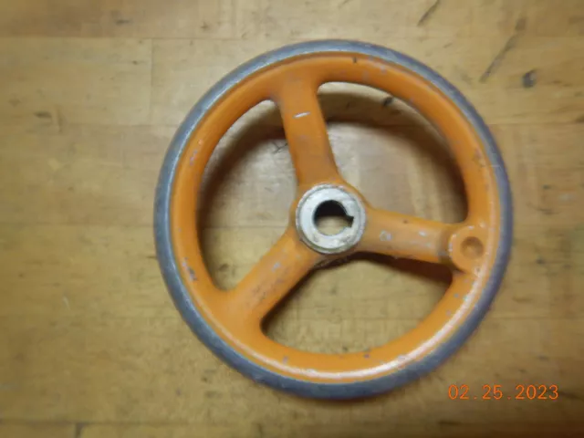 Handwheel From  A Scrapped Out Weinig Molder Planer