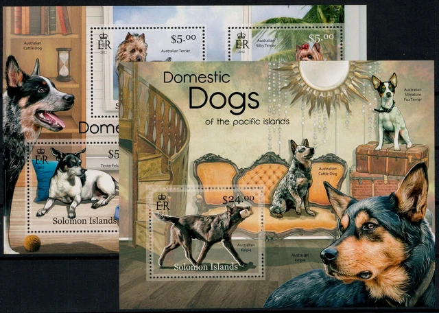 Salomoninseln; Hunde 2013 kpl. **