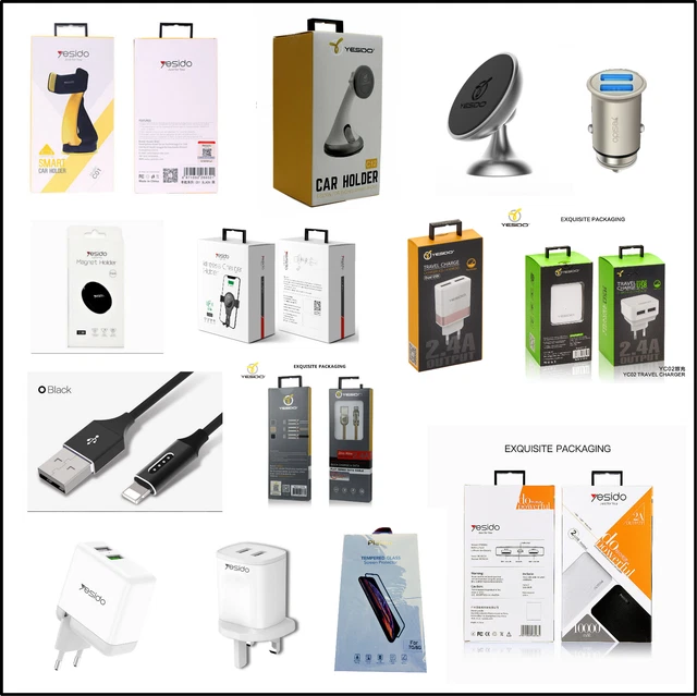 Telephony Accessories Kit Smartphone magnetic supports wall charger