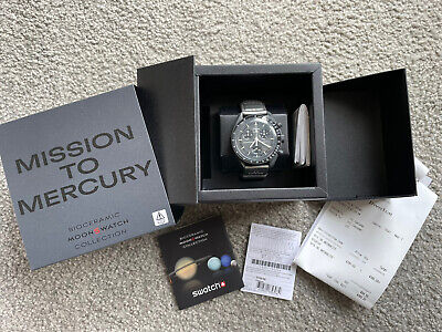 OMEGA X SWATCH Moonswatch Mission To Mercury BRAND NEW Free Express