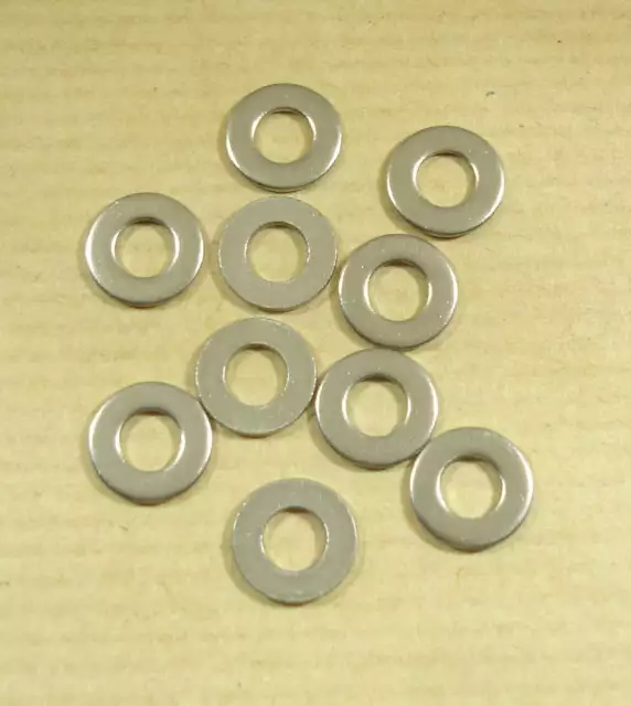 50 X Arandela washer DIN 125-1 4,3x9,0x0,8mm M4 INOX A2