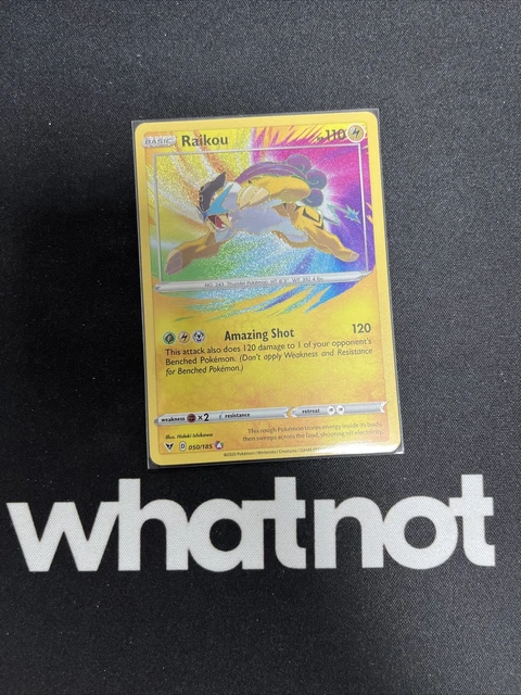 Pokemon - Raikou - 050/185 - SWSH Vivid Voltage - Amazing Rare