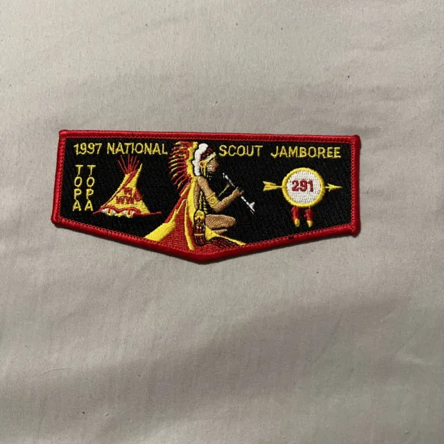 Topa Topa Lodge #291 National Scout Jamboree 1997 Patch OA BSA
