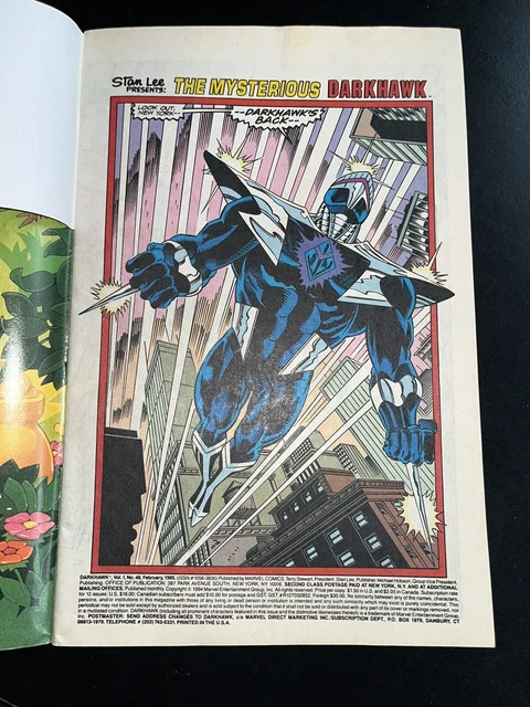 Key Marvel Comics Darkhawk Lot #46 #48 1st Overhawk 1st Newland Low Print Runs 14