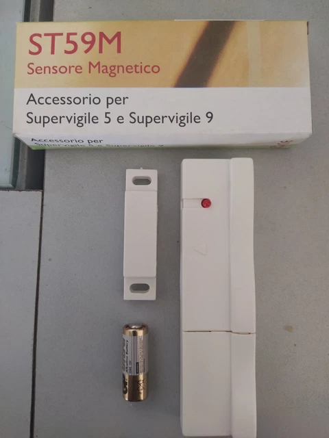 Sensore Magnetico Porta/Finestre Senza Fili 433 Mhz - Antenna Potenziata | Allarme Casa Wireless - Foto 7