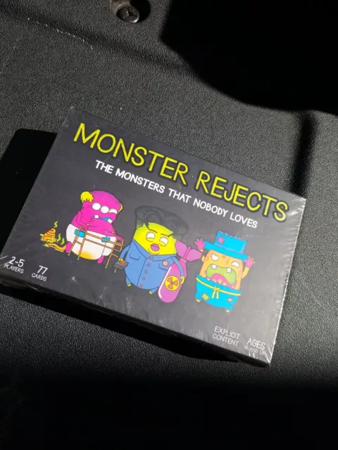 Monster Rejects the Monsters That Nobody Loves Card Game