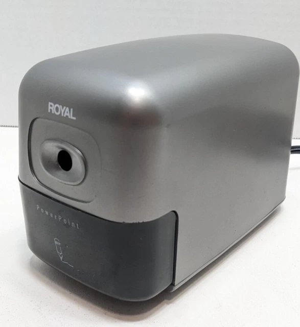 Royal Power Point Electric Pencil Sharpener P20 Desktop WORKS T4