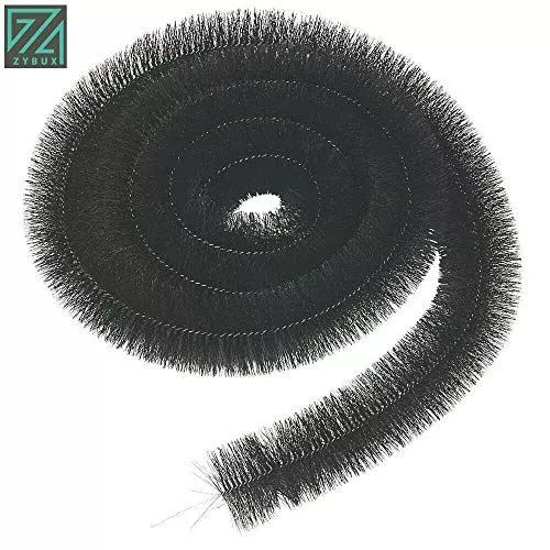 Gutter Brush Leaf Guard Leaf Filter Black Blocks Brush Protect Leaf 4 Metre