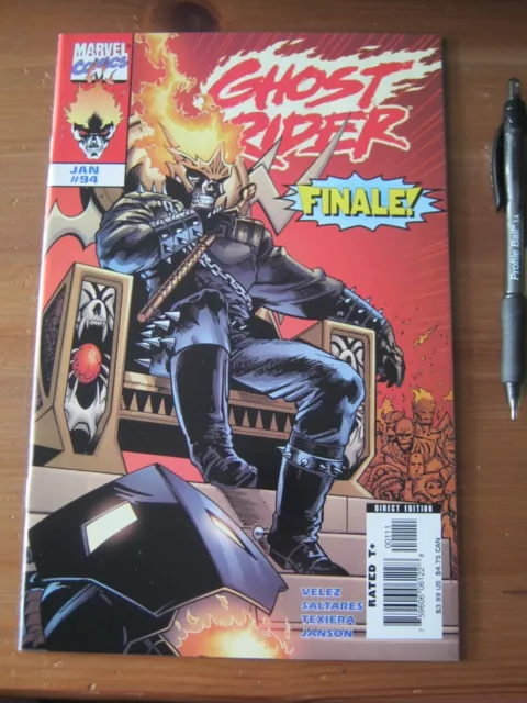 Ghost Rider Vol. 3 #94 March 2007 Marvel Comics Low Print Final Issue HTF  ZCO3