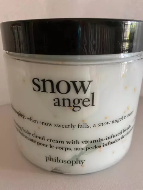 Philosophy Snow Angel Body Cloud Cream Creme Hydrating Beads 16 Ounce New Sealed
