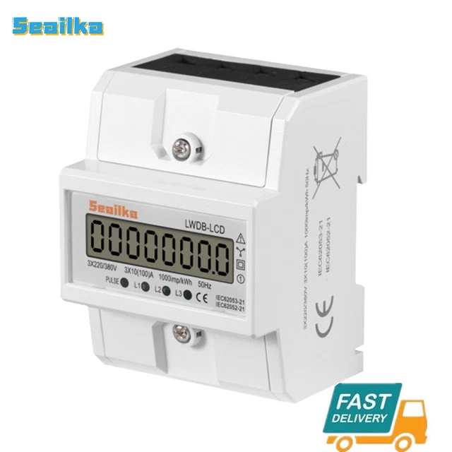 Eltako DSZ15DZ-3x80A MID 28480315 Contatore Corrente Trifase Digitale - Foto 8