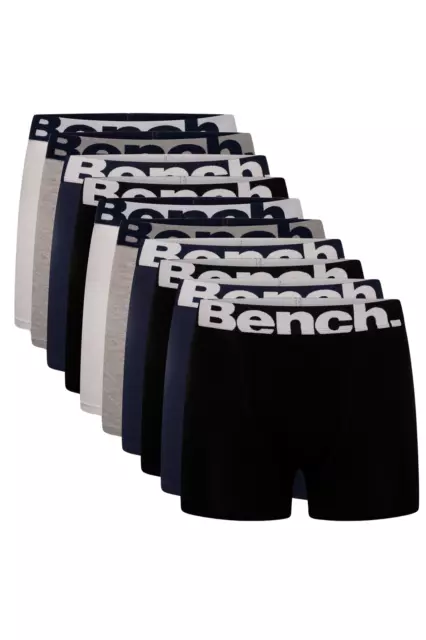 Bench - Mens 'YALDEN' 10 Pack Boxers - ASSORTED