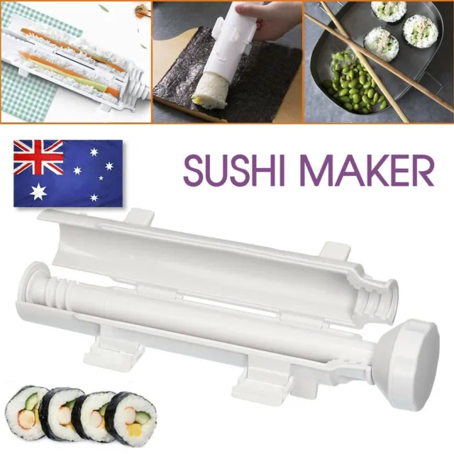 Sushi Roll Maker Easy Rice Ball Mold Non-Stick Perfect Rolling Sushi  Machine