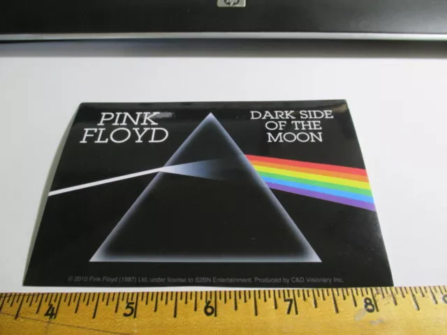 PINK FLOYD DARK Side of The Moon Sticker C& D Visionary Music Rock Band ...